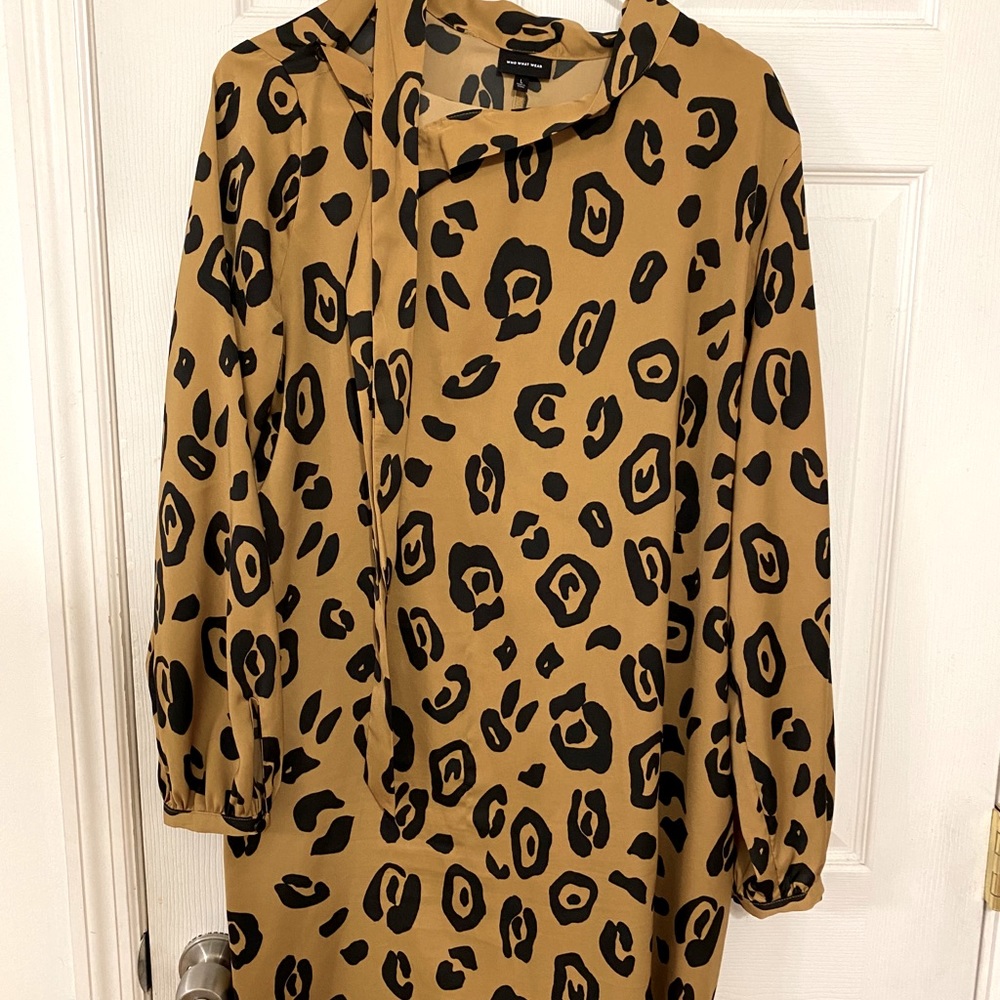 Leopard Print Dress